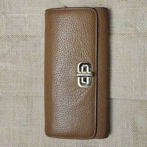 Michael Kors Tan Leather Karson Wallet